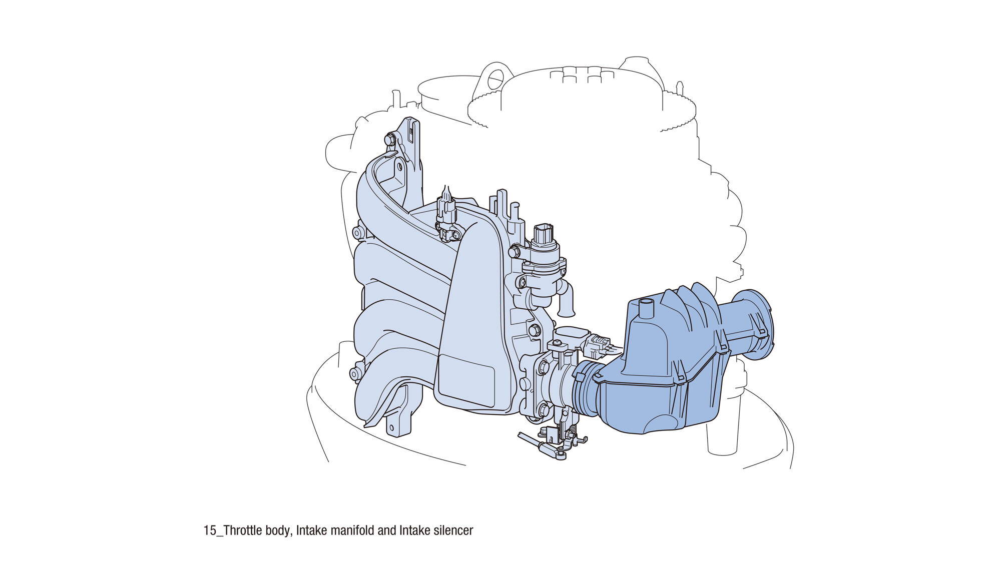 Large single throttle valve