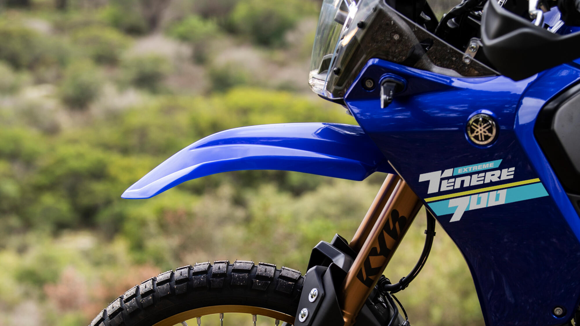 High level enduro-style front fender